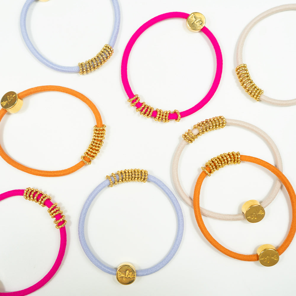 SHAKER UNDER THE SUN GOLD - Bracelet/ Hair Ties  - Available