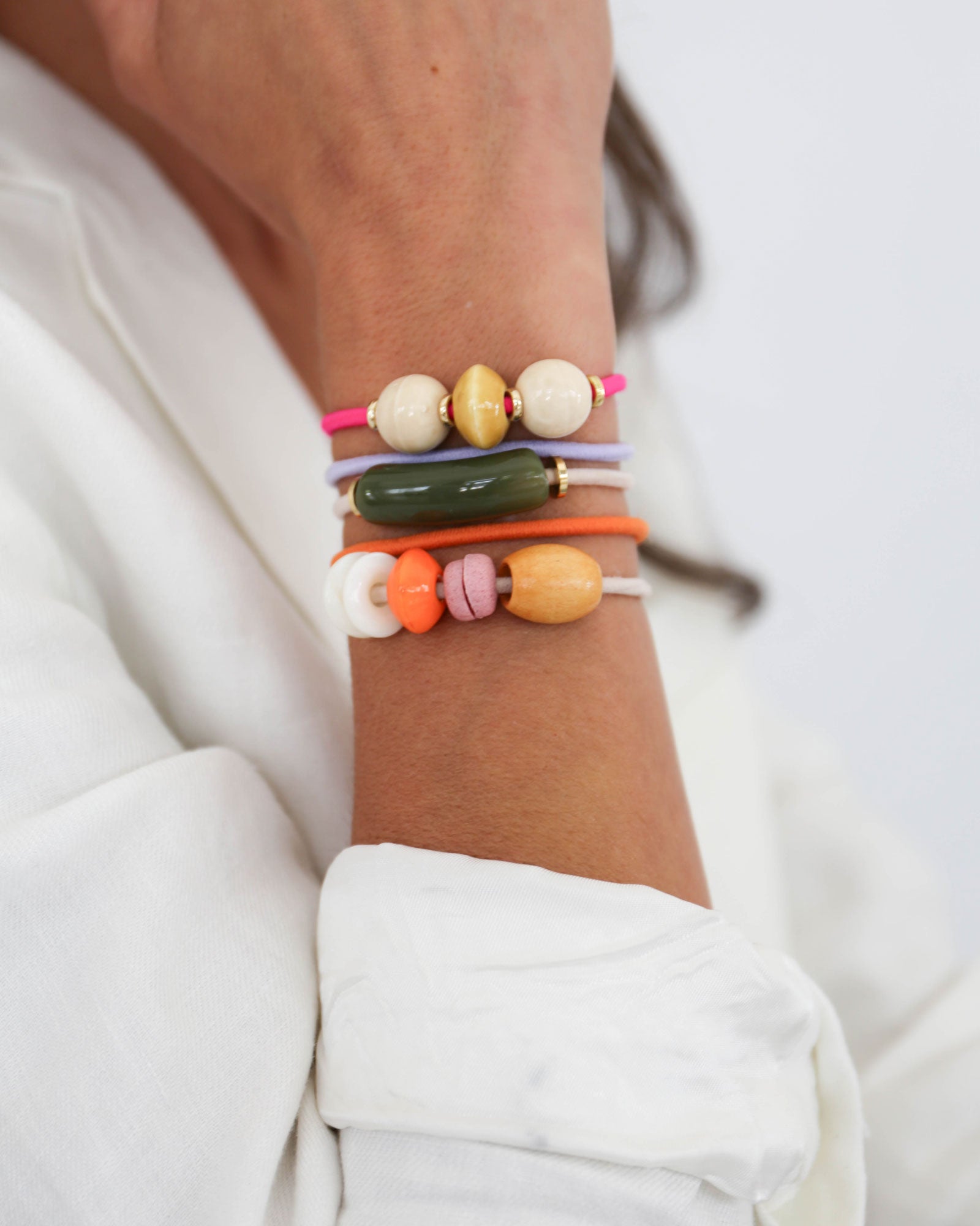 BELLINI - BRACELETS / HAIR TIES / 5 PACK / SPRING / SUMMER