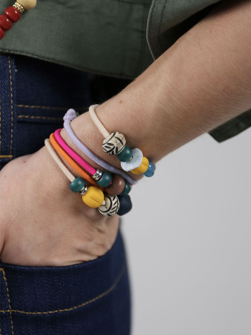 COSMOPOLITAN - BRACLET/ HAIRTIES/ 5 PACK /FALL / WINTER
