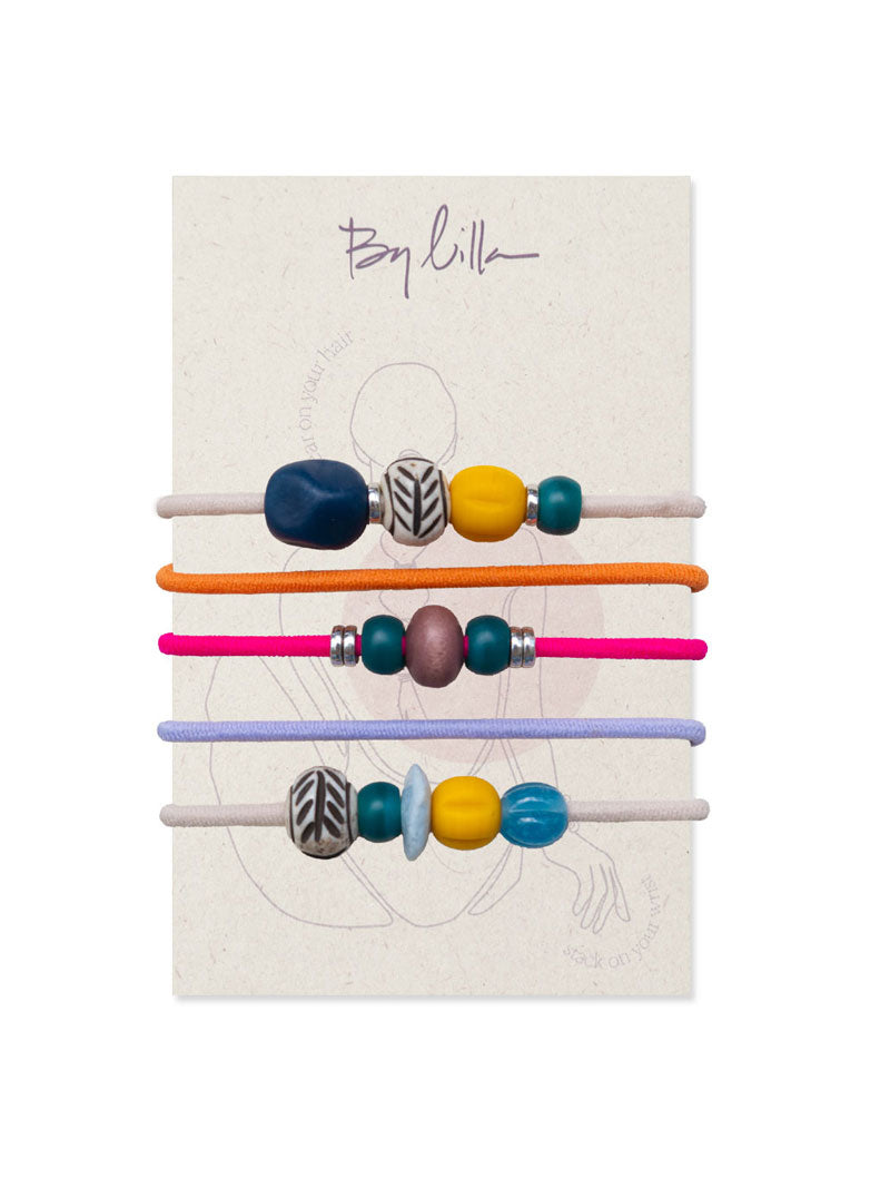 COSMOPOLITAN - BRACLET/ HAIRTIES/ 5 PACK /FALL / WINTER