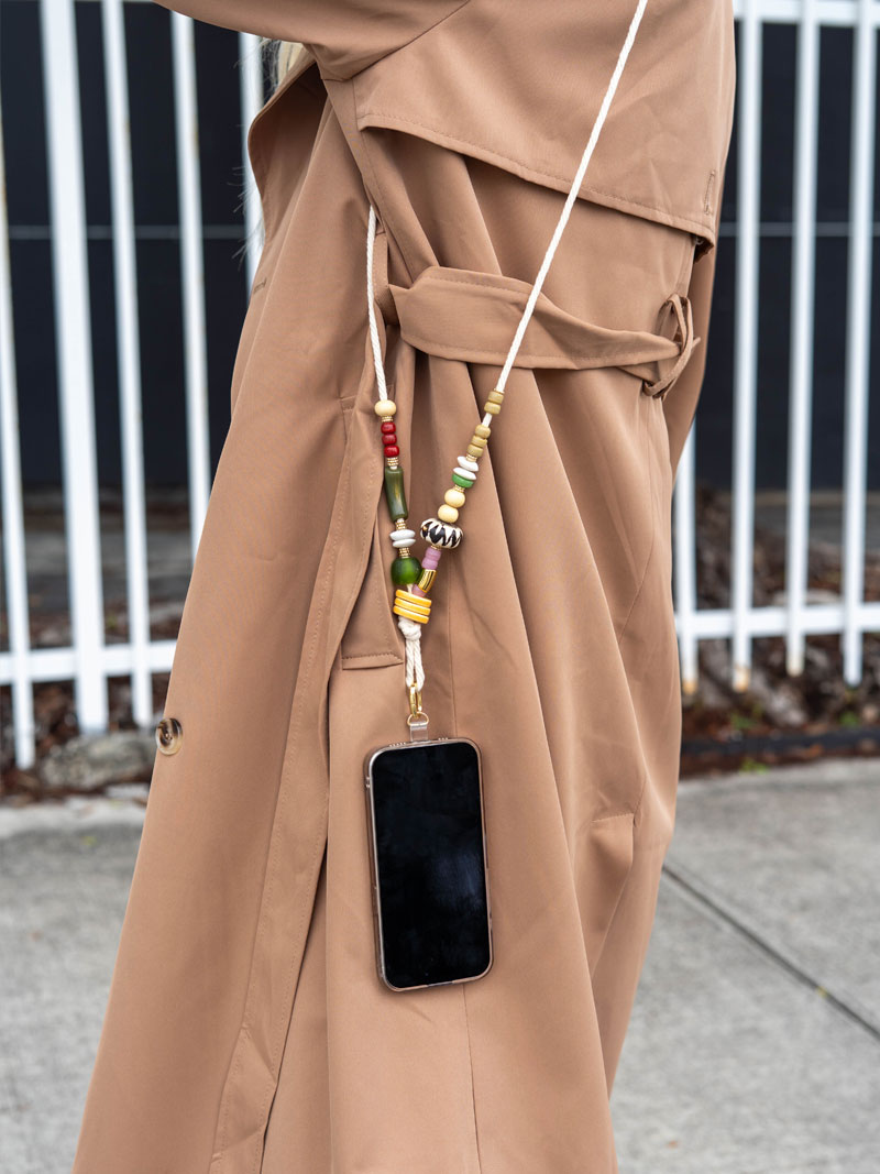 GRAMERCY - PHONE STRAP / CROSSBODY BAGCHARM /FALL / WINTER